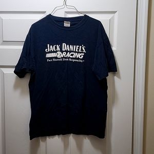 Jack Daniels Racing T-Shirt Size LARGE